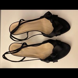 Kate Spade Black Kitten Heel 7.5